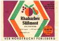 perleberg nordfrucht rhabarber-suessmost