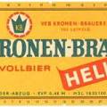 VEB Kronen-Brauerei Leipzig